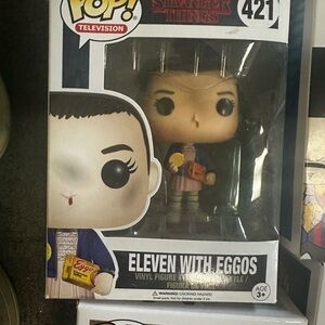 Funko Pop! Stranger Things Eleven with Eggos Figure